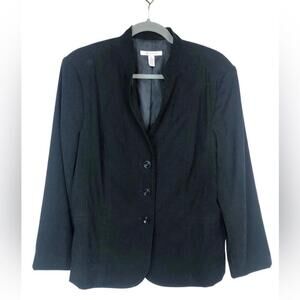 JM Collection Black Tailored Blazer